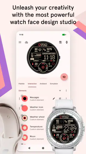 Pujie Zifferblätter – WearOS 6 screenshot