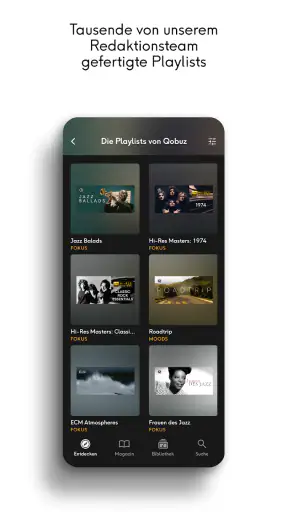 Qobuz: Musik & Online-Magazin screenshot