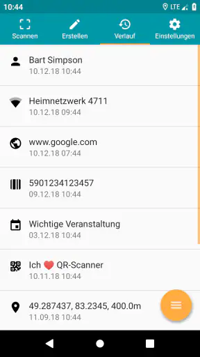 QR- & Barcode-Scanner Pro screenshot