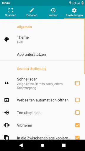 QR- & Barcode-Scanner Pro screenshot