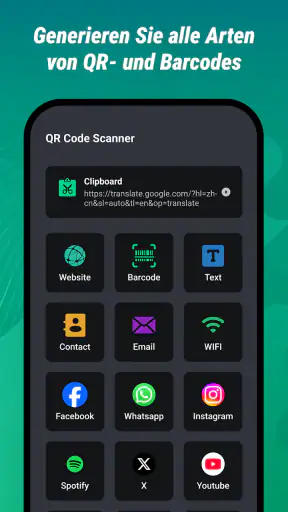 QR-Code-Scanner screenshot