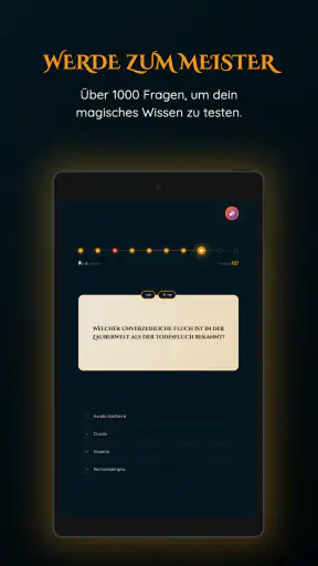 Quiz für Harry Potter Fans screenshot