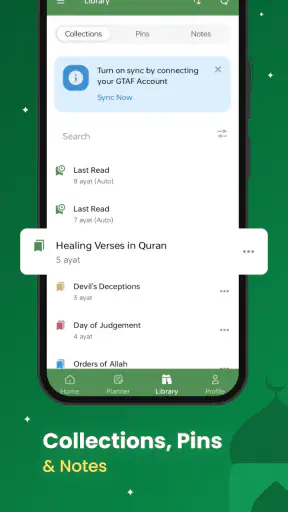 Qurān (Tafsīr & Wort-für-Wort) screenshot