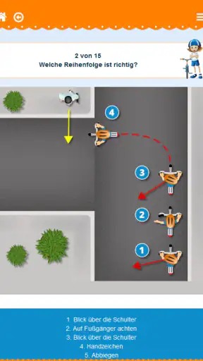 Radfahrprüfung screenshot