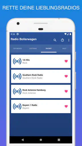 Radio Bollerwagen App FFN Live screenshot