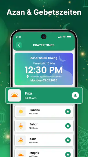 Ramadan-Kalender 2026 screenshot