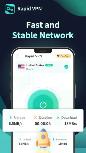 Rapid VPN - Sicher & Schnell screenshot