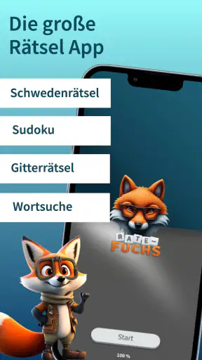 Rate-Fuchs Kreuzworträtsel screenshot