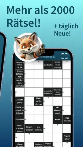 Rate-Fuchs Kreuzworträtsel screenshot