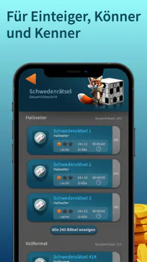 Rate-Fuchs Kreuzworträtsel screenshot