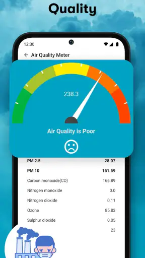 Raumtemperatur-Thermometer screenshot