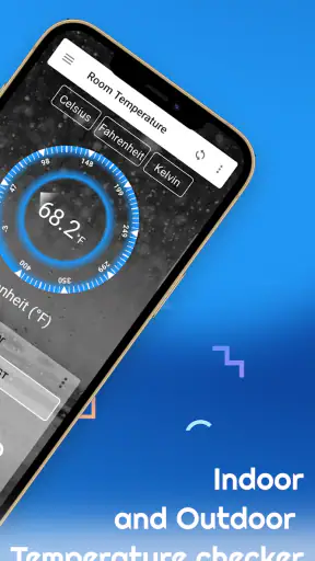 Raumtemperatur Thermometer App screenshot
