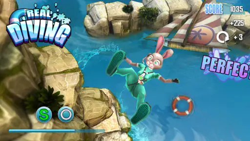Reales Wasserspringen 3D screenshot