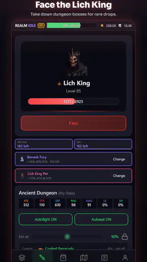 Realm Idle screenshot
