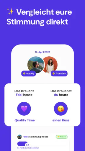 recoupling - Beziehungsapp screenshot