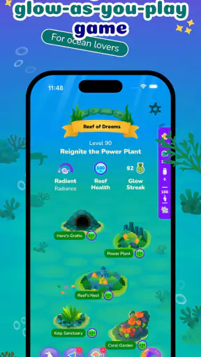 Reef of Dreams: wellbeing game screenshot