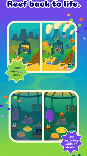 Reef of Dreams: wellbeing game screenshot