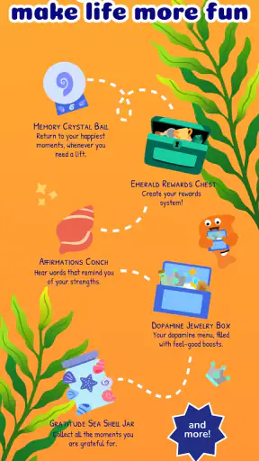Reef of Dreams: wellbeing game screenshot