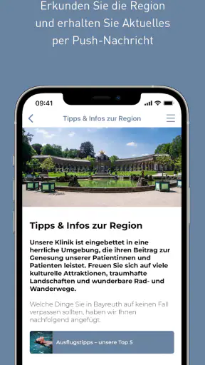 Reha-Kliniken DRV Nordbayern screenshot
