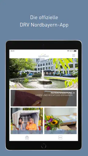 Reha-Kliniken DRV Nordbayern screenshot