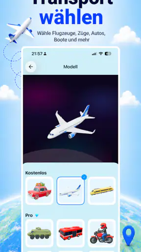 Reisekarten-App - MapAnim screenshot