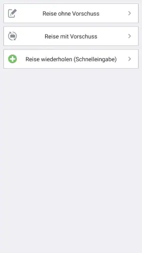 Reisekosten für DB Mitarbeiter screenshot