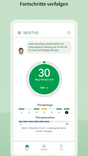 Revitive: Bein-Therapie screenshot