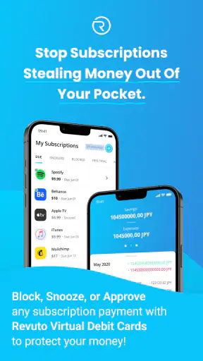Revuto screenshot