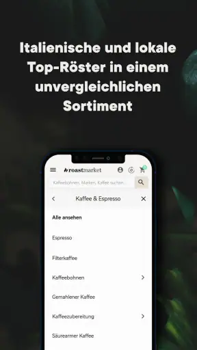 roastmarket - Kaffee Online screenshot