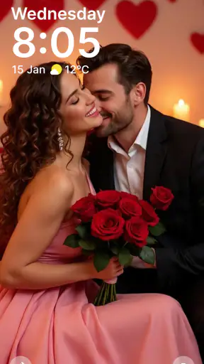 Romantic & Love Wallpapers screenshot