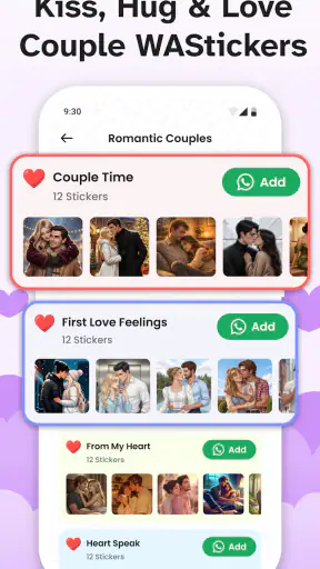 Romantic Sticker: Love Sticker screenshot