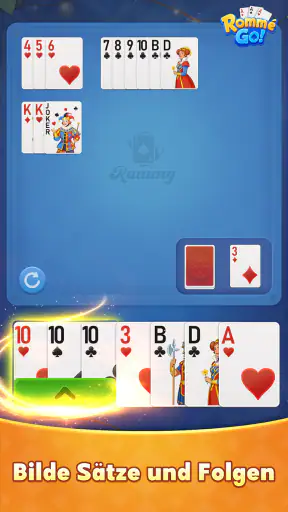 Rommé GO! - Kartenspiel Online screenshot