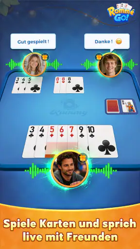 Rommé GO! - Kartenspiel Online screenshot