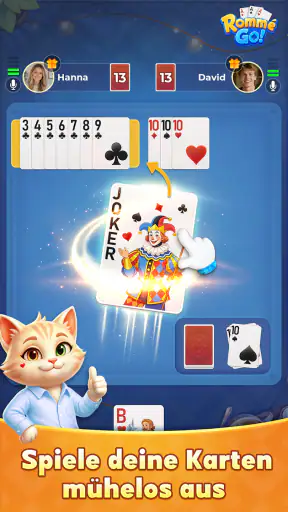 Rommé GO! - Kartenspiel Online screenshot