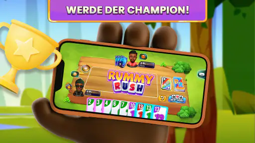 Rummy Rush -Rommé Kartenspiele screenshot