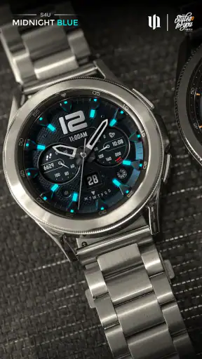 S4U Midnight Blue - watch face screenshot