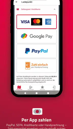 SachsenEnergie StromTanken screenshot