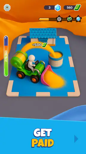 Sand Miner: Traktor-Simulator screenshot