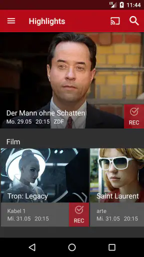 Save.TV – TV Recorder, Fernseh screenshot