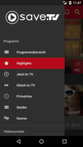 Save.TV – TV Recorder, Fernseh screenshot