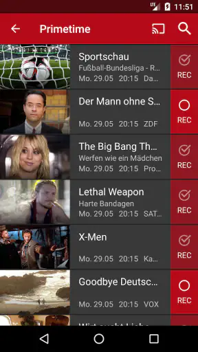 Save.TV – TV Recorder, Fernseh screenshot