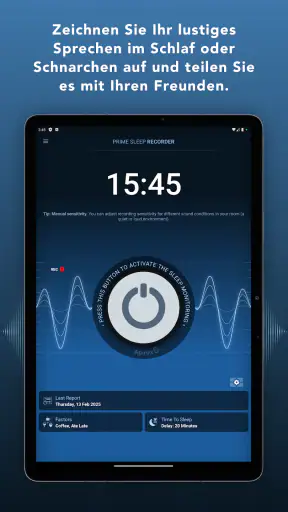 Schlaftracker -Schlaf-Rekorder screenshot