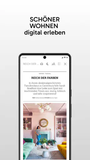 Schöner Wohnen Magazin screenshot