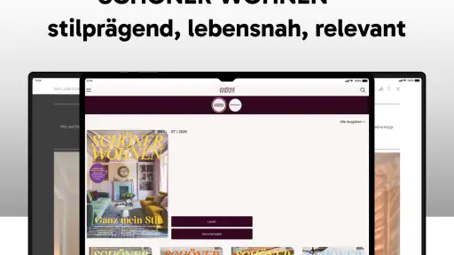 Schöner Wohnen Magazin screenshot