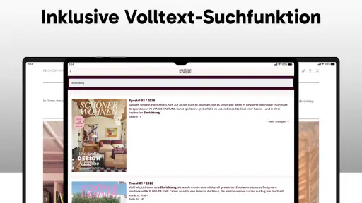 Schöner Wohnen Magazin screenshot