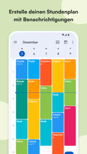Schulplaner und Stundenplan screenshot