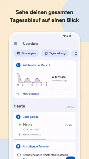 Schulplaner und Stundenplan screenshot