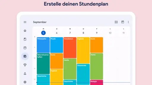 Schulplaner und Stundenplan screenshot