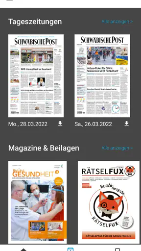 SchwäPo & Tagespost screenshot