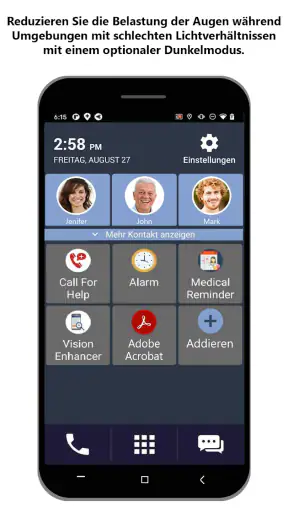 Senior Safety Phone screenshot
